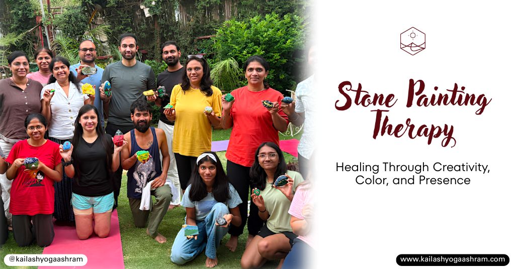 Stone painting therapy